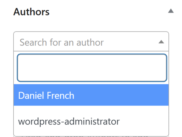 Assign Authors to a Post with PublishPress Authors