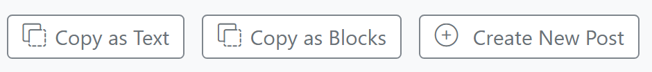 Content Editor Copy Buttons